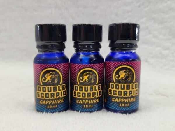 Three bottles of double ecco - capricorn - 5ml.