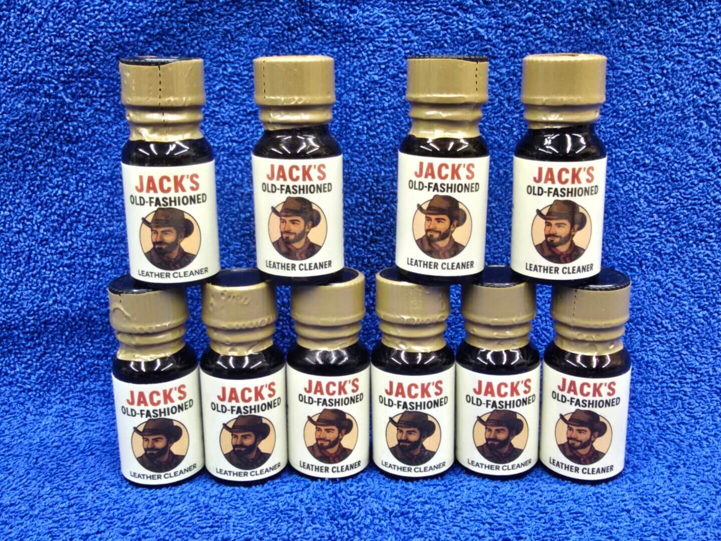 10ml 10 pack Jack's Old-Fashioned Leather Cleaner