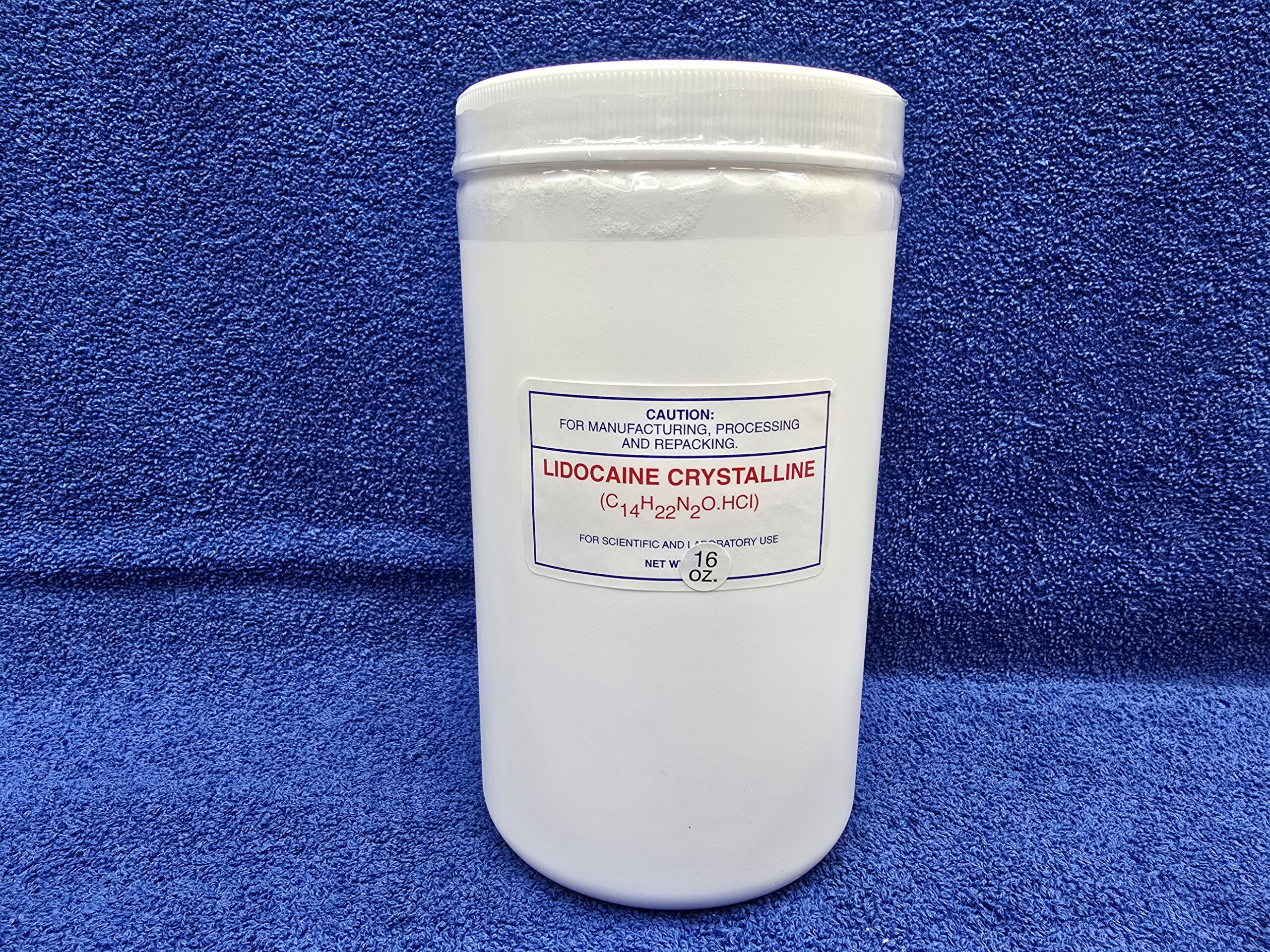 Lidocaine Crystalline 16oz