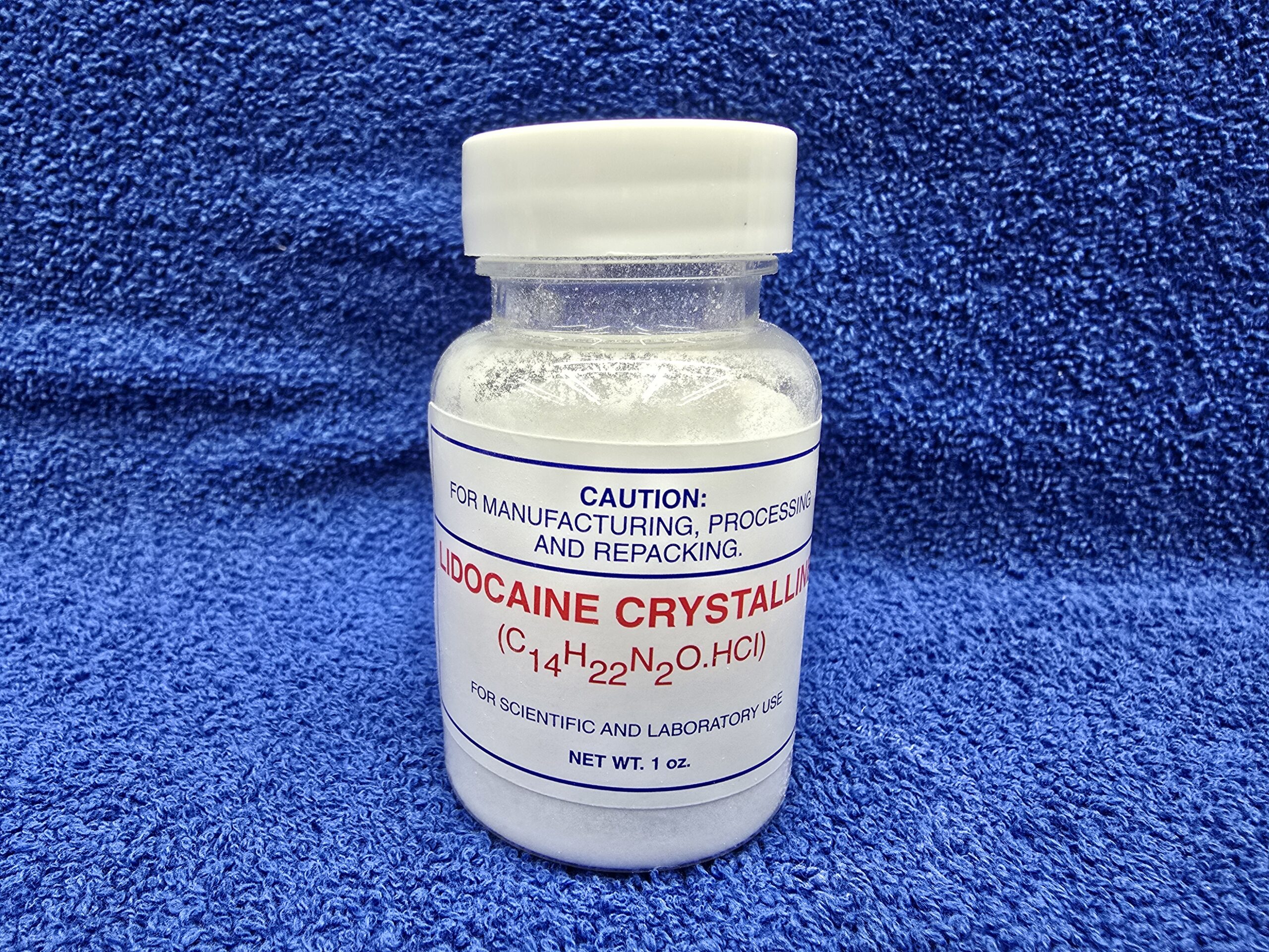 Lidocaine Crystalline 1oz