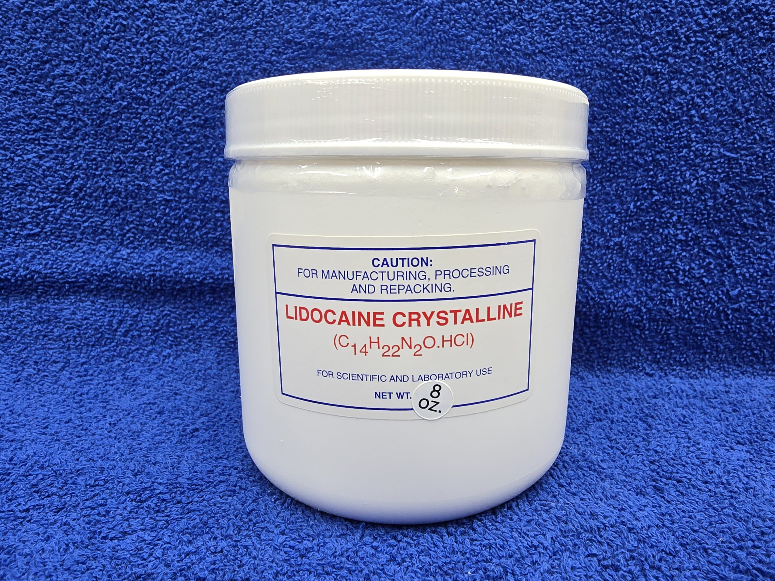 Lidocaine Crystalline 8oz